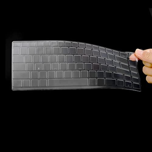 UUONDO Keyboard Cover Skin for 2022 Dell Alienware x14 R1 Gaming Laptop 14 inch, Alienware x14 R1 Gaming Laptop Protector Accessories-TPU